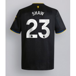Manchester United Luke Shaw #23 Derde tenue 2025-26 Korte Mouw
